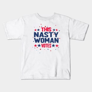 this nasty woman votes 2020 Kids T-Shirt